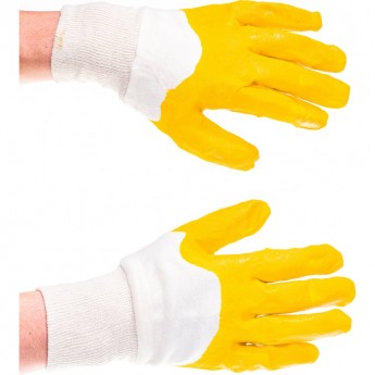Трикотажные перчатки с нитриловым покрытием GIGANT 12 пар GHG-09-1